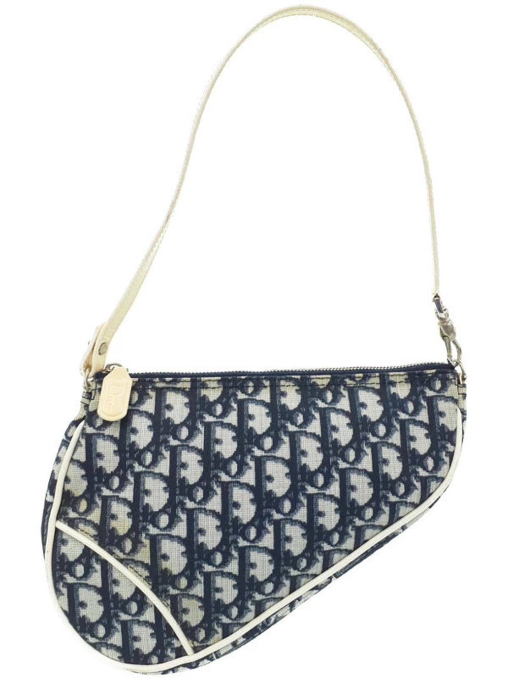 Christian Dior Trotter Saddle Pouch Clutch Handbag